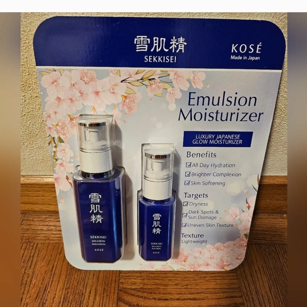 Sekkisei emulsion moisturizer made in Japan, set of 2